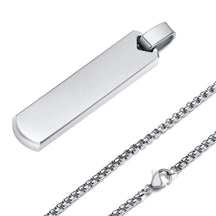 Colar Masculino Tag Personalizada Letra Banhado