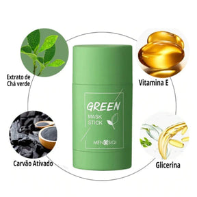 Mascara Verde Natural | Tratamento Definitivo para Rugas, Manchas e Marcas no Rosto